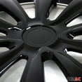 thumbnail image 2 of 16" Wheel Rim Cover for Scion Guard Hub Caps Durable Snap On ABS Black 4 Pcs, 2 of 9