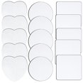 thumbnail image 1 of Posavasos en blanco Afortunado portavasos diy Sencillez, 1 of 1
