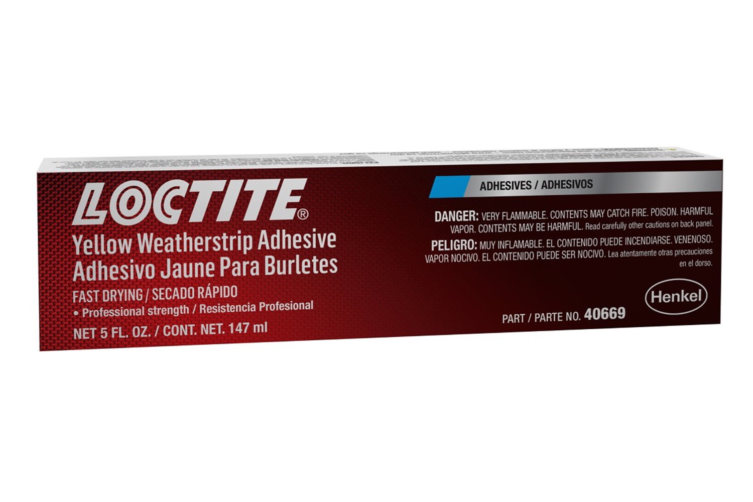 Loctite Yellow Weatherstrip Contact Adhesive Heavy Duty, High Temp