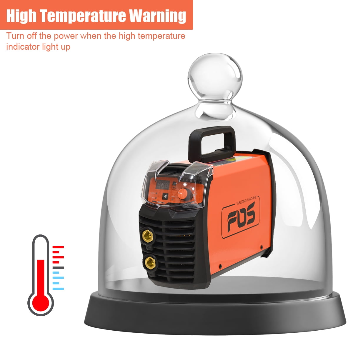 Goplus MMA TIG ARC IGBT Welding Machine 200 AMP 110/220V Welder DC Inverter LED Display