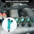 thumbnail image 2 of Fuel Injector No.23209-39075 Fuel Injection Nozzle for Toyota 4Runner 2003-2009 4.0L Green, 2 of 6
