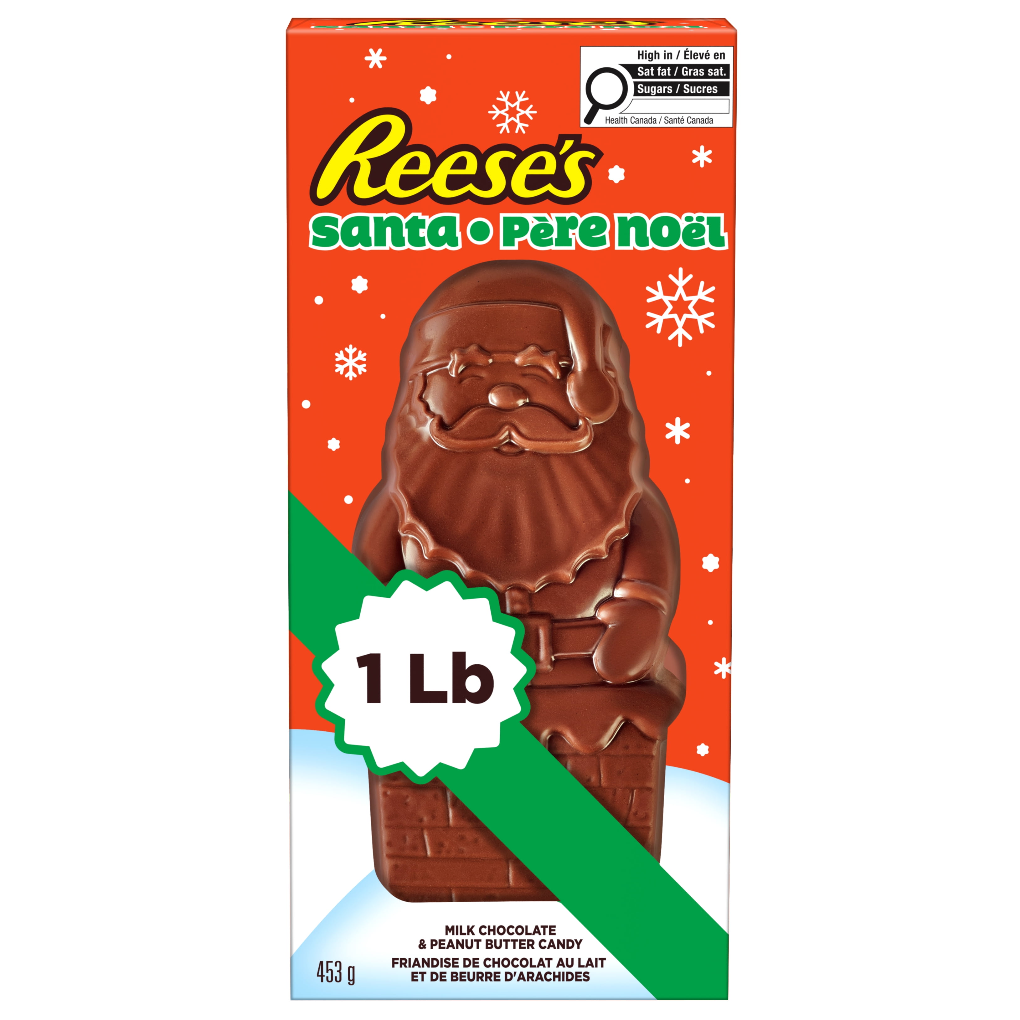 Reese's 1 LB Santa 453g, 12pk, Reese's 1 LB Santa - Walmart.ca