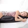 thumbnail image 4 of Funda de almohada de 1 pieza, cierre de sobre, funda de almohada para el cuerpo, sábana de poliéster lavable, negro sidaley HA004516-03, 4 of 7