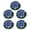 Blue, variant on AOOOWER Artificial Water Lilies Pad Foam Floating Faux Plant Outdoor Pool Decoration