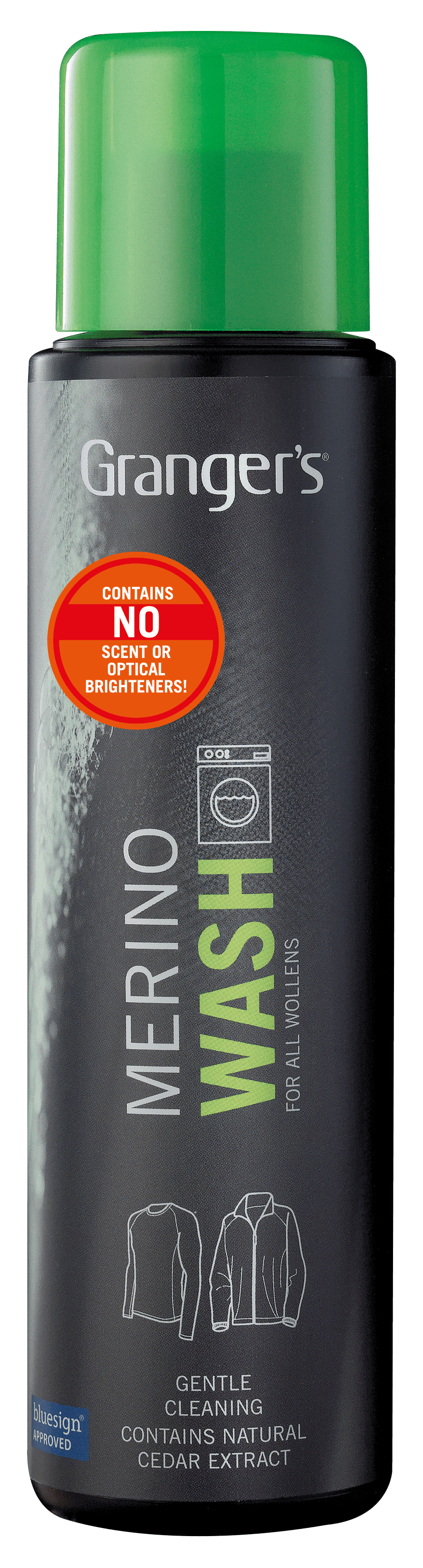 Granger's Merino Wool Wash 10 oz Gentle Cleaner for all Wool & Merino Materials Great on Base Layer Clothing by Granger'S