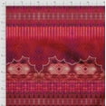 thumbnail image 2 of Soimoi Poly Georgette Fabric Bricks Panel Decor Fabric Printed Yard 42 Inch Wide, 2 of 3