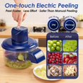 thumbnail image 2 of Automatic Grape Peeling Machine, Electric Peeler Skin Remover for Small Fruits,Wireless Operation, Easy to Clean for Home Kitchen, Grape Garlic Cherry Tomato Peeler, 2 of 10