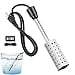 thumbnail image 3 of AISPAMA Immersion Water Heater for Bathtub, 5 Gallon Bucket Water Heater. Stainless Steel Sumbersible Water Heater Heat Water Fast in Bathtub, Bucket.Pool Heater for Inflatable Pool., 3 of 4