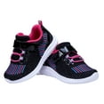 thumbnail image 7 of NEWMALL Toddler Kids Shoes Girls Casual Sport Sneakers(10 Toddler,Black Fuchsia), 7 of 7