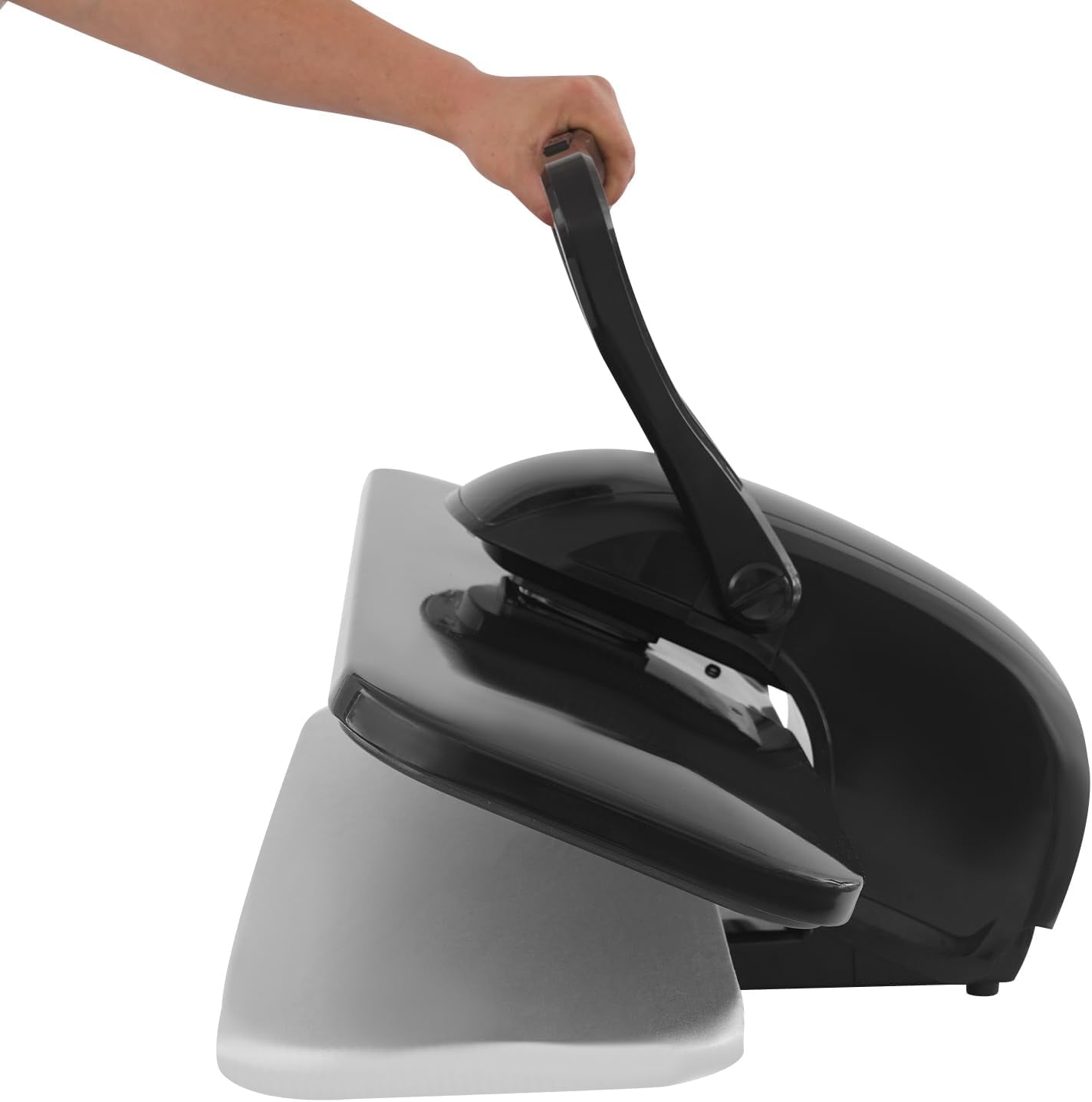 36" Intelligent Steam Press, 1600W 110V Large Digital Steam Press Professional Commercial Iron w/Touch Screen & Voice Prompts, 5 Fabric Functions and Overheating Protection for Clothes Sheets Fabrics