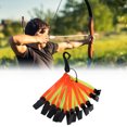 thumbnail image 1 of 12 Pcs Marqueurs de Sentier Haute Visibilité, Marqueurs de Chasse Réfléchissants avec Clips pour Randonnée Chasse Extérieur, 1 of 8