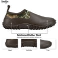 thumbnail image 3 of SMILIN Waterproof Rain Garden Boots, Anti-Slip Rubber Ankle Rain Boots for Men & Women, Camo, Size 11.5 Women/9 Men, 3 of 6