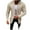Beige, variant on Lovskoo Cardigan Sweaters for Men Long Sleeve Winter Slim Solid Color Sweater Cardigan Single Button Casual Sweater Coat Beige
