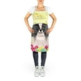thumbnail image 2 of Carolines Treasures BB6105APRON Easter Eggs Pekingese Black White Apron Large multicolor, 2 of 4