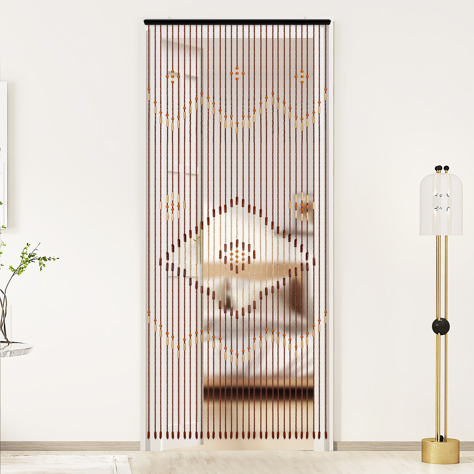 31 Strands Handmade Curtain Beads Window Door Shoji Room Divider 208cm/81.88"