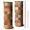 Fall Pumpkins, variant on 20oz Footballs and Autumn Fall Leaves Pattern Skinny Tumblers Stainless Steel Tumbler with Lid and Straw,Vacuum Insulated Double Wall Travel Tumbler Cups with Cleaning Brush for Coffee,Tea