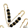 thumbnail image 7 of 4 Pieces Women Pearl Brooch DIY Crafts Waistband Decor Adjust Clip Clasps Tightening Waist Pins for Shirt Shawl Dress D, 7 of 7