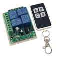 thumbnail image 2 of 4CH Relay Interruptor De telemando Inalámbrico (botón / D) - Interruptor de lámpara Inalámbrico, Receptor Transmisor De Botón, 43 Sharpla Módulo de interruptor de control de relé, 2 of 7