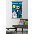 thumbnail image 2 of Disney Tim Burton's The Nightmare Before Christmas - Moonlight Chills Wall Poster with Wooden Magnetic Frame, 22.375" x 34", 2 of 3