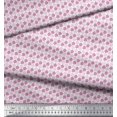 thumbnail image 3 of Soimoi Velvet Fabric Floral Shirting Print Fabric by Yard 58 Inch Wide, 3 of 3