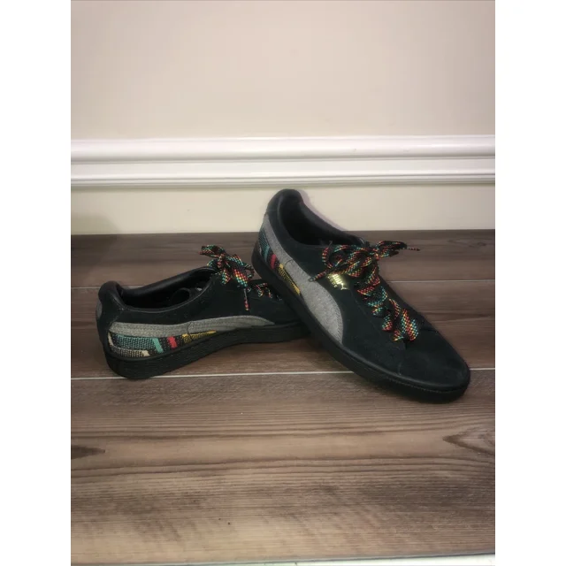 PU & MA suede classic Black History Month multicolor size 6.5 men’s sneakers ???