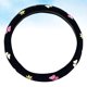 thumbnail image 3 of Funda para volante de coche con bordado de mariposas para mujer, 3 of 8