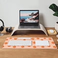 thumbnail image 4 of Large Mouse Pad 3D Fruit Peach Extended Gaming Mouse Pad with Stitched Edges Laptop Computer Keyboard Mouse Mat Desk Pad for Work Game Office Home, 4 of 5