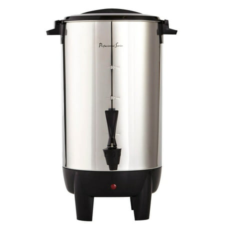Continental Electric 30 Cup Large Stainless Coffee (Best 4 5 Cup Coffee Maker)