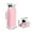 Pink, variant on Collapsible Water Bottle, 20 oz Foldable Water Bottle for Travel Sports Bottles, Soft Water Bottle with Triple Leak Proof