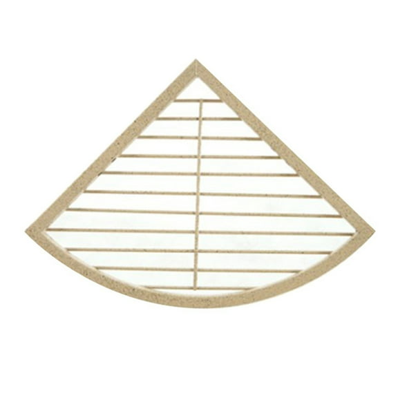 A&E Cage AE-CB-M Black Medium Corner Rest Shelf