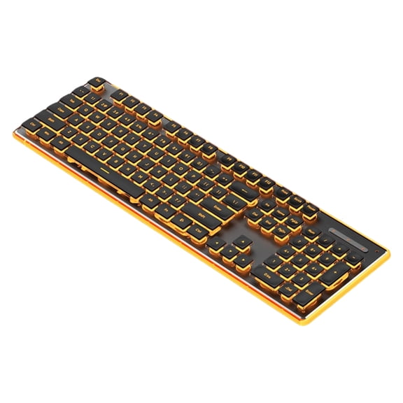 7829 Ultra Thin 104Key Cord Mechanical Keyboards Silents Operation RGBs Backlit IPX4 Waterproof For Computer Use