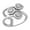 Sterling Silver, variant on Araiya 10K White Gold Lab Grown Diamond Fashion Promise Anniversary Ring (1/10 Cttw, D-F Color, VS1 Clarity) Size 10