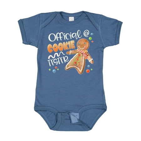 

Inktastic Official Cookie Tester Cute Gingerbread Gift Baby Boy or Baby Girl Bodysuit