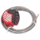thumbnail image 1 of Cerradura De Cable De Bloqueo Y Etiquetado, Candado De Seguridad PP De Acero Inoxidable, Prevención UV, 2 Llaves, Ampliamente Utilizado Para Automóviles, 1 of 7