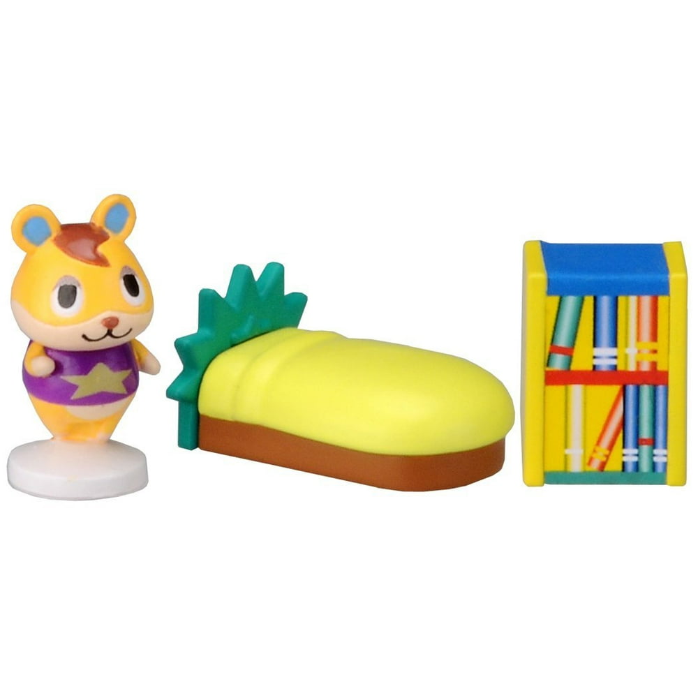 Takaratomy Animal Crossing New Leaf Hamlet Stamp Figure and Furniture Set - Walmart.com