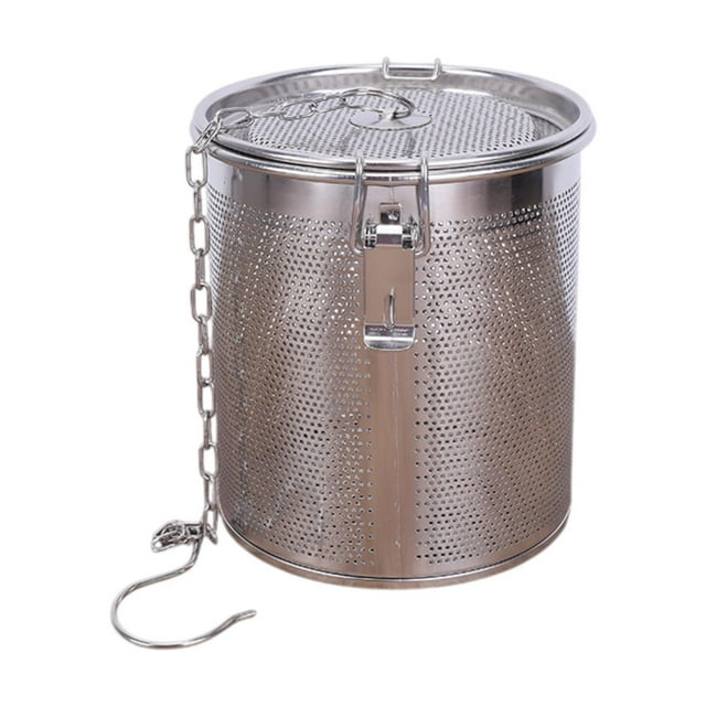 Cesta para especias, filtro de especias, colador de condimentos de acero inoxidable, bola de té 16x16cm