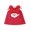Red, variant on Miaouyo Girl Christmas Corduroy Dress Santa Embroidery Sleeveless Tank Dress