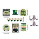 thumbnail image 3 of Bandeja de madera con diseño de primavera y Pascua, adorno decorativo para el hogar, diseño plegable de dos niveles, base de madera, para dormitorio, centro de mesa de Pascua, decoración de, 3 of 9