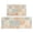 Pioneer Flower Floral-2, variant on Pioneer Flower Floral Print Pattern Kitchen Rugs Sets Of 2, Anti Fatigue Non Slip Washable Floor Mats for Kitchen Sink Laundry, 17X30 Inch 17X47 Inch