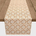 thumbnail image 3 of Creative Products Watercolor Tile Pattern Orange 16x90 Poly Twill Table Runner, 3 of 3