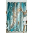 thumbnail image 1 of Cortina de ventana ABPHQTO Textura de mármol Técnica oriental Ebru 130x210 cm, 1 of 1