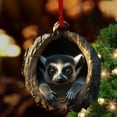 thumbnail image 1 of decor hanging,Animal Christmas Decorations Cute Owl And Raccoon Christmas Decorations 8 Unique Animal Christmas Decorations Christmas Tree Decorations Animal Lovers, 1 of 8