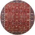 thumbnail image 1 of Ahgly Company Machine Washable Indoor Round Industrial Modern Light Copper Gold Area Rugs, 5' Round, 1 of 7