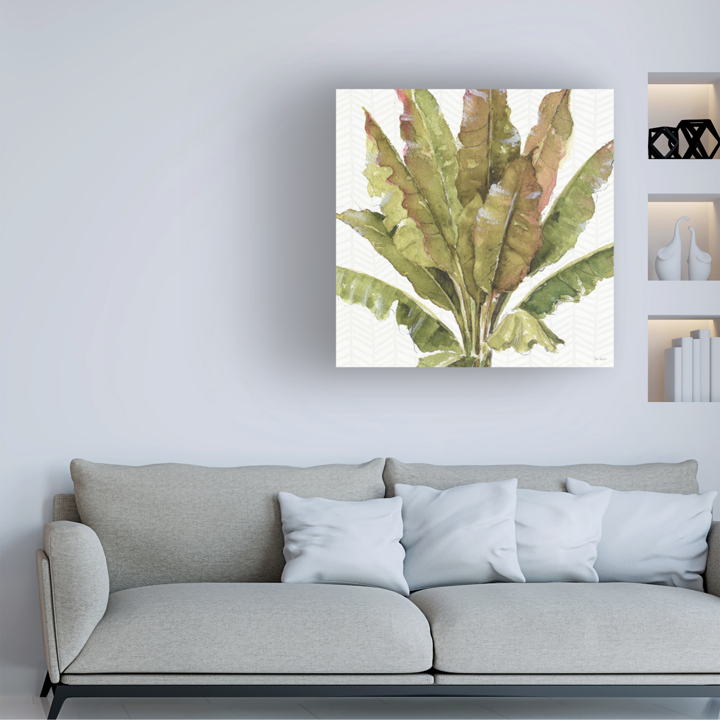 Trademark Fine Art 'Mixed Greens VII' Canvas Art by Lisa Audit