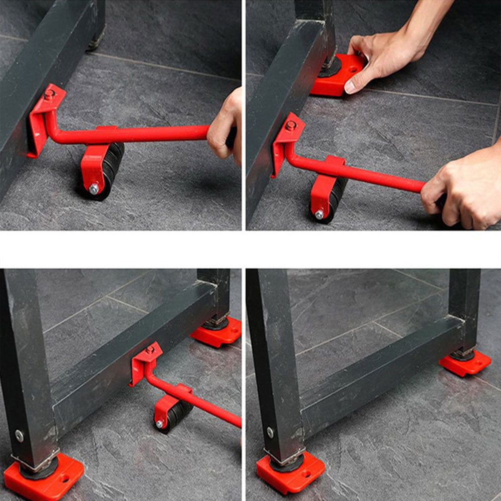 tooloflife Portable Heavy Lifting Device Furniture Transport Tools Moving Device Hand Tool Set