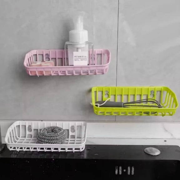 Bathroom Holders Kitchen Accessories Sponge Holder Drain Rack Sink Shelf