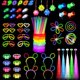 thumbnail image 1 of LED Pulseras para Fiesta, Accesorios para Fiesta, Accesorios para Bastones Luminosos, Ideal para Decoraciones de Christmas, Navidad o Cumpleaños, 1 of 4