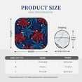 thumbnail image 3 of Fotbe Red White Blue Fireworks Juego de 2 Piezas de Parasoles para Parabrisas | Bloqueador Solar para Auto | Accesorios Plegables para Protección Solar Interior-Large, 3 of 6