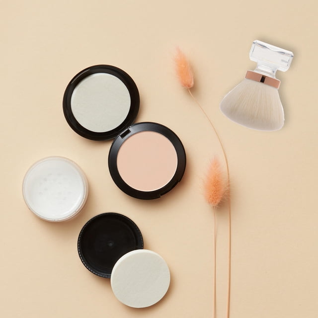 unbranded Brocha Para Maquillaje Con Suaves Ideal Para Rubor Y Polvos Sueltos