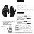 thumbnail image 3 of Summer Mesh Motorcycle Gloves Men Breathable Motocross Motorbike Moto Racing Gloves Touch Screen Guantes, 3 of 8